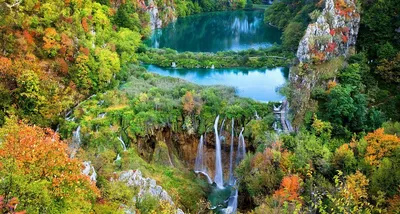 Плитвицкие озера в Хорватии. Верхние озера