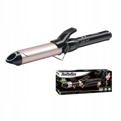 Плойка BaByliss Pro Titanium Tourmaline, 32 мм, 50 Вт Купить Оптом: Цена от  3570.48 руб