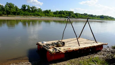 Плот и пристань своими руками | House boat, Pontoon boat, Boat