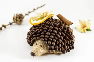 Souvenir made of jute and coffee beans. DIY crafts and gifts. - YouTube