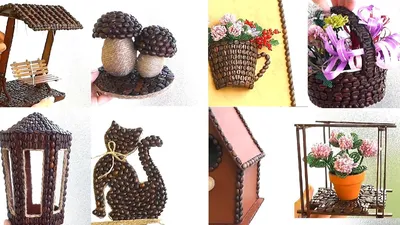 Как сделать декоративную коробочку в виде кофейной мельницы своими руками