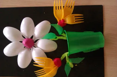 Поделки с детьми из одноразовой посуды(тарелок) Своими руками - YouTube