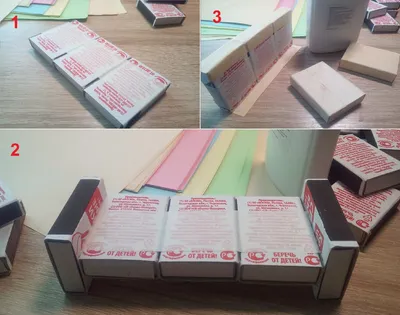 Поделки из картонных и спичечных коробок - 80 фото идей изделий для детей  на Пасху, 9 мая, в детский сад