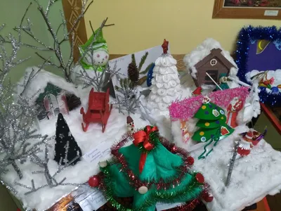 Поделка в садик новый год — купить в Красноярске. Авторские куклы, игрушки,  поделки на интернет-аукционе Au.ru