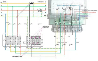 Способы подключения электросчетчиков к электросетям - Профсектор