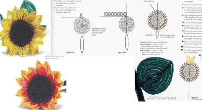Подсолнухи из бисера — Бисерок