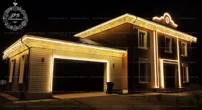 Фасадная подсветка частных домов | Статья