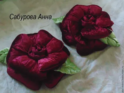 подушка роза из бархата пошив на заказ цвет любой в интернет-магазине  Ярмарка Мастеров по цене 1800 ₽ – 96U27RU | Подушки, Пенза - доставка по  России