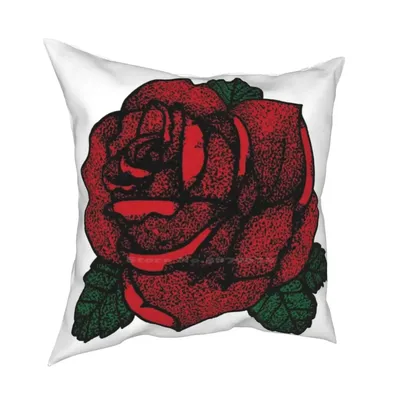 Декоративная подушка роза №37078 - купить в Украине на Crafta.ua