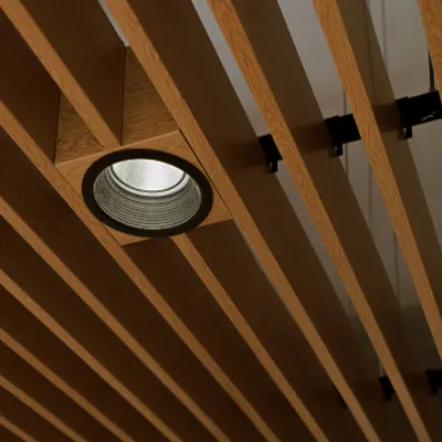 Деревянные реечные потолки GRID Luxalon купить, заказать монтаж, фото | ООО  «НиКА-Строй»