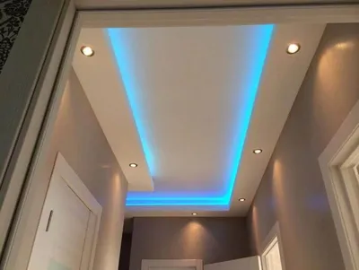 1️⃣ Натяжной потолок с подсветкой Алматы - Цена от 4500 тг за м²
