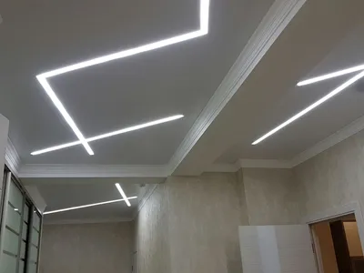 Натяжной потолок со светодиодной подсветкой от компании ProektPro