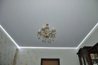 Натяжной потолок с подсветкой цена в Челябинске