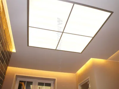 Натяжные потолки с подсветкой в широком ассортименте
