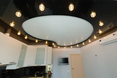 Натяжной потолок с подсветкой – цена за м2 с работой в компании «РоялВинил»  в Самаре