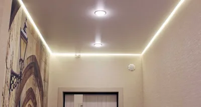 Натяжные потолки с подсветкой на кухню в Москве, цена с установкой - Стар  Потолок