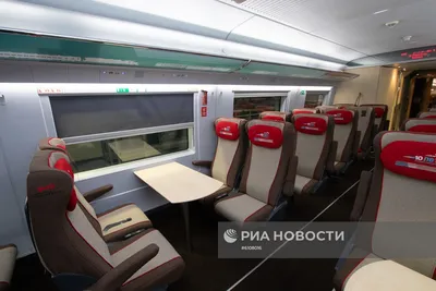 Салоны электропоездов ЭВС1, ЭВС2 \"Сапсан\". Профессионально об электропоездах