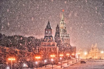 Снегопад ожидается в Москве с субботы и до конца следующей недели —  08.12.2023 — В России на РЕН ТВ