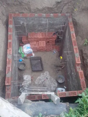 Строительство погреба. | Пикабу