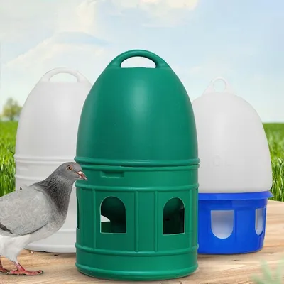 15 шт., пластиковые поилки для птицы, на ферму | AliExpress