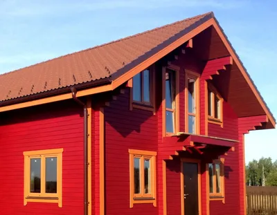 Покраска деревянных домов снаружи в Домодедово - цена покраски за м2 - K5