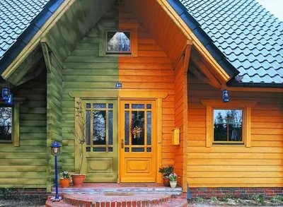 Покраска деревянного дома снаружи цена за м2 в Новосибирске - покраска дома  снаружи цена за квадратный метр