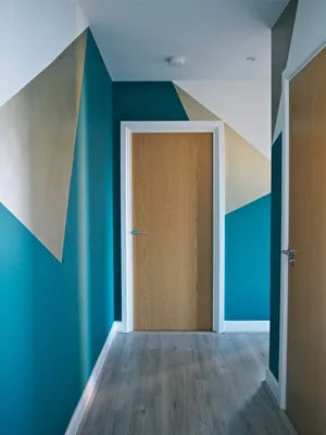Покраска стен в коридоре в два цвета дизайн (64 фото) - красивые картинки и  HD фото