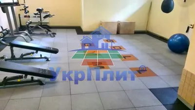 Резиновая плитка для тренажерного зала. Преимущества - статті | ТОВ \"ВК  \"УКРПЛИТ\"