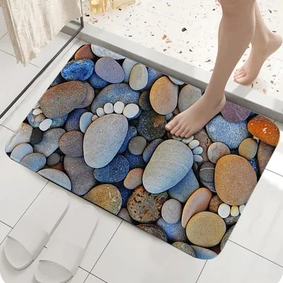 7 идей по использованию камня в ванной — Roomble.com
