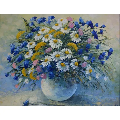 Купить картину Полевые цветы в Москве от художника Рябова Мария