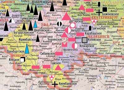 Карта полезных ископаемых Российской Федерации | Геологический портал  GeoKniga