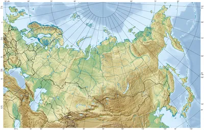 карта Полезные ископаемые Российской Федерации (sp201)