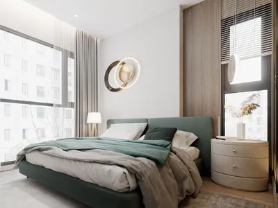 Дизайн спальни: 60 фото, современные идеи интерьеров, планировки, мебель,  декор | Hoff