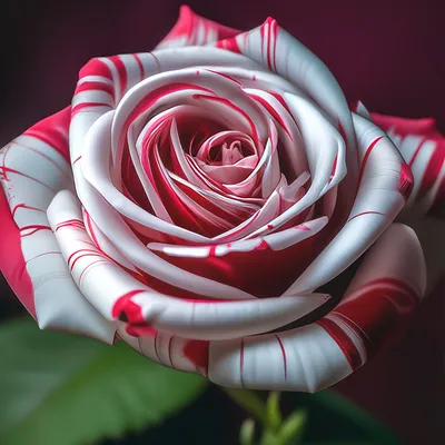 Красная, полосатая | Розы, Цветок, Посадка цветов