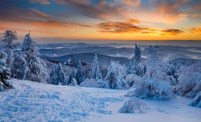 Польша зимой фото