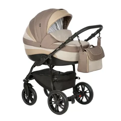 Детская универсальная коляска Slaro Indigo Plus, 2 в 1, коляска для  новорожденных на классической раме с тонкими большими надувными колесами,  люлька из непромокаемой плащевки, производство Польша