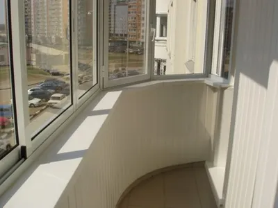 Остекление балконов (полукруг)