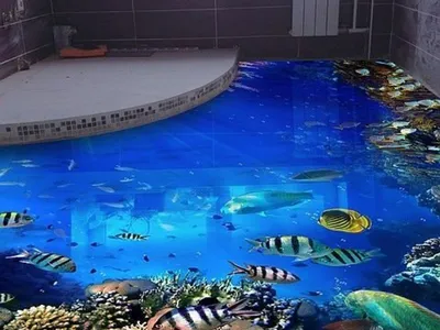 3д наливные полы с рисунком Наливные 3D полы | Полюшко