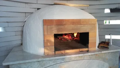 Готовим в помпейской печи, блюда на огне, фото