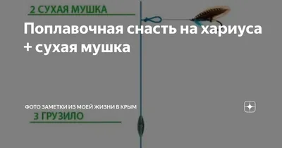 Снасть на хариуса: виды, требования и как выбрать