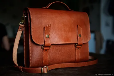 👜 Прочный мужской кожаный портфель с отделом для ноутбука TIDING BAG t0016  - купить Сумки в Украине | Royalbag.ua