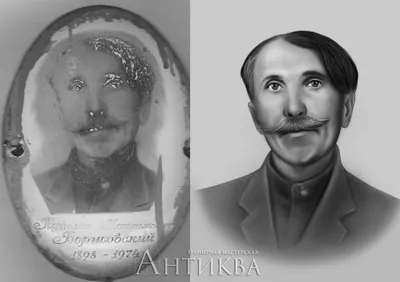 Портрет на памятник по выгодной цене, заказать изготовление фото на  надгробие