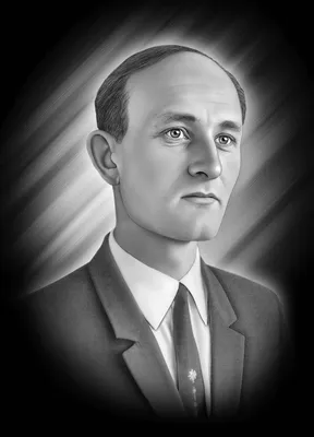 Цветной портрет на памятник