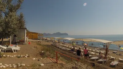 Отзыв о Отдых в пос. Прибрежное (Крым) | пляж, милый пляж.