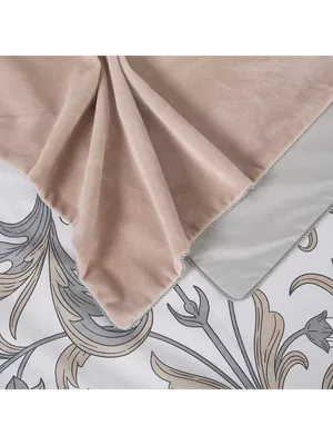 Комплект постельного белья с одеялом Вилма (бежевый) Cotton, евро Казанова