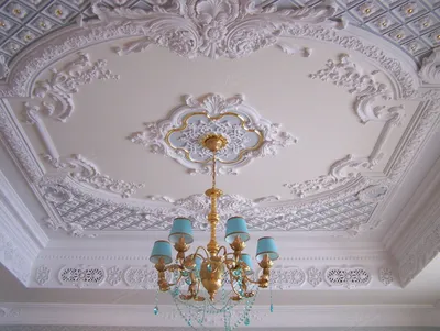 Лепнина как художественный декор потолка - блог ErmitageDecor