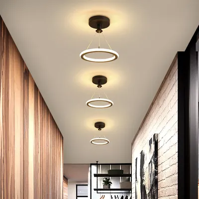 Светодиодная Люстра для прихожей, маленькие современные потолочные  светильники, лампа для коридора, входа, гардероба, дома | AliExpress