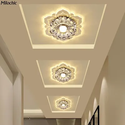 Светодиодный потолочный светильник для прихожей гостиной спальни крыльца  прохода коридоров люстры лампы - купить с доставкой по выгодным ценам в  интернет-магазине OZON (1250753732)