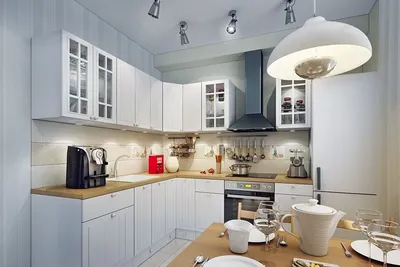 Кухонные потолочные светильники: лучшие идеи для вашего пространства | Потолочные  светильники на кухню Фото №1523198 скачать