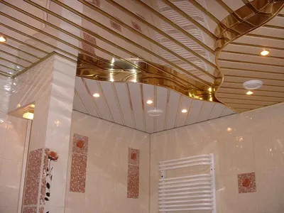 Какой потолок лучше сделать в ванной комнате – блог интернет-магазина  “ДоброСтрой”